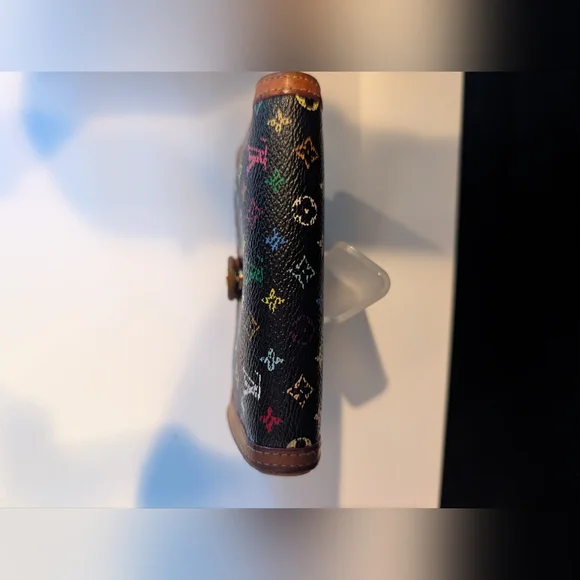 Vintage Louis Vuitton Murakami Porte-Monnaie Kisslock Wallet - Picture 5 of 12